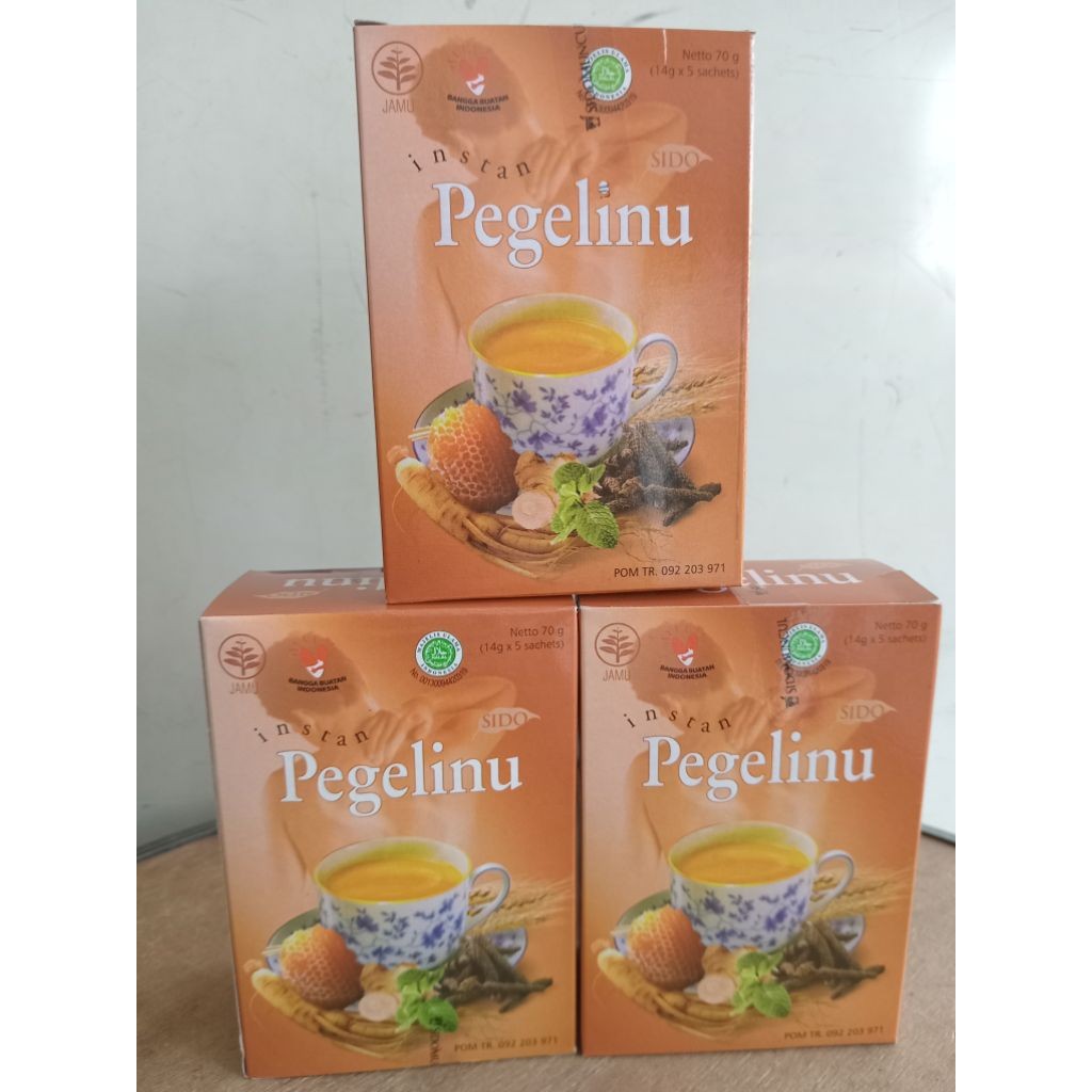 

Jamu Pegel linu sido muncul instan kemasan pack isi 5 sachets