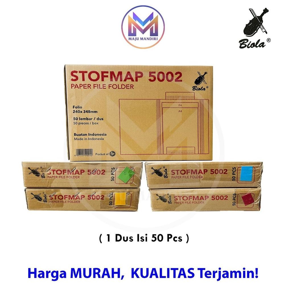 

Stop Map Kertas BIOLA 5002 Uk. Folio / Map Berkas Dokumen F4