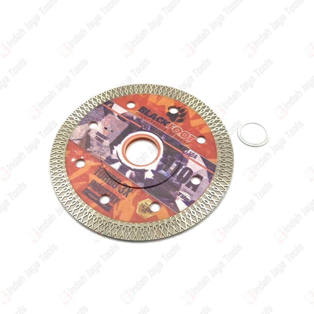 BLACKFOOT 110 TURBO Diamond Wheel 4" - Mata Pisau Potong Keramik Granit