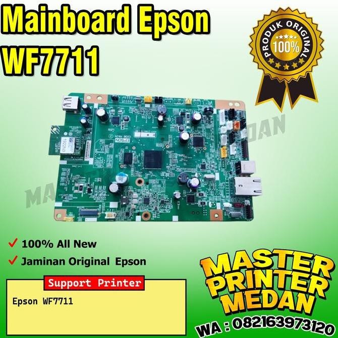 Mainboard Epson Wf7711 Board Epson Wf-7711 New Stok