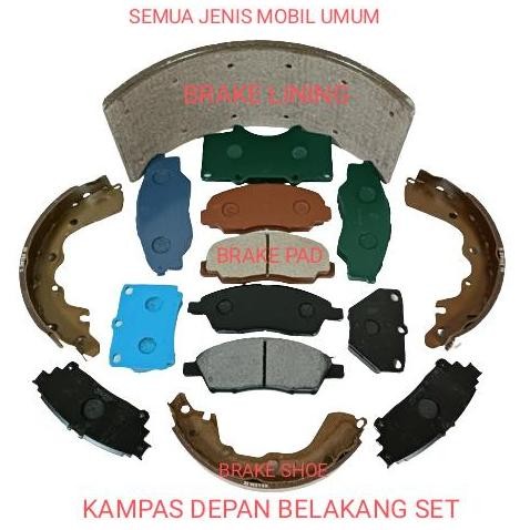 KAMPAS REM SET XTRAIL NEW X-TRAIL T31 DEPAN BELAKANG XTRAIL NEW T31
