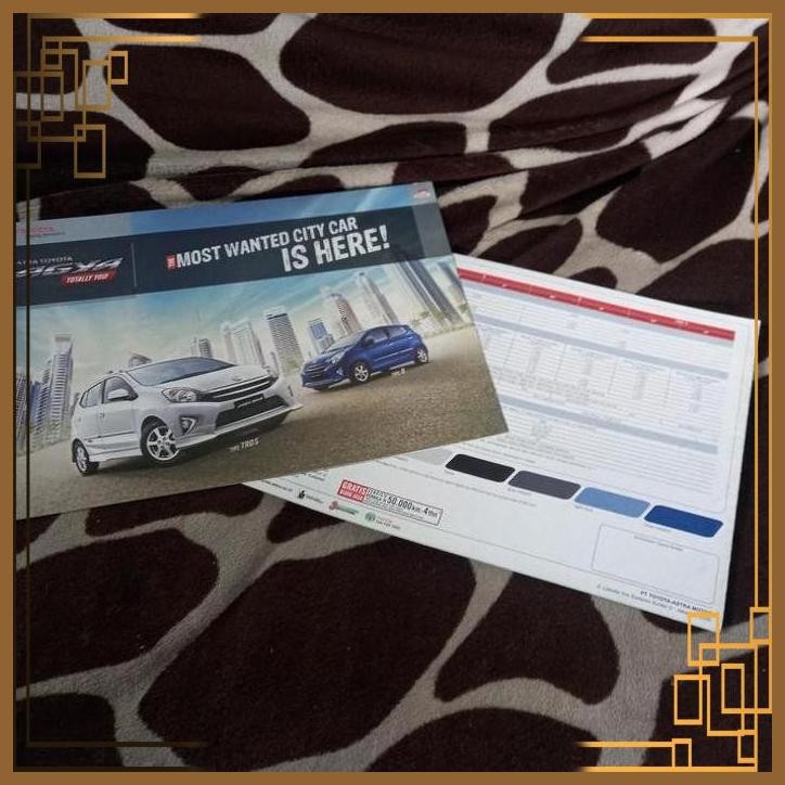 [RBM] BROSUR TOYOTA AGYA GEN.1