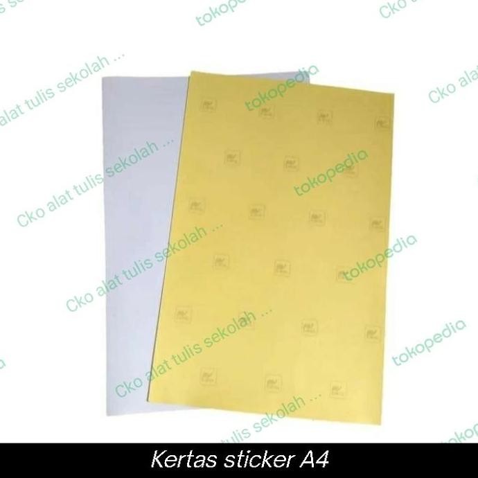 

TERMURAH kertas sticker camel a4
