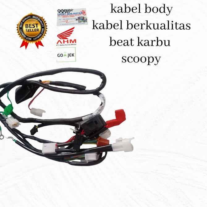 kabel body beat karbu scoopy karbu barang berkualitas kabel tebal
