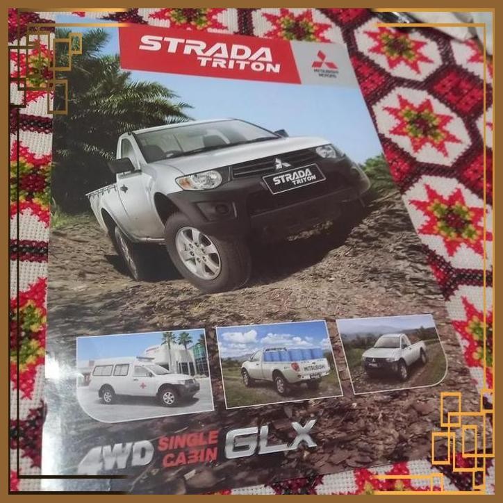 [RBM] BROSUR MITSUBISHI STRADA TRITON SINGLE CABINGLX