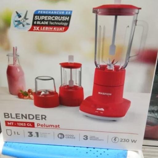Tersedia blender maspion 3in1 kaca MT1263