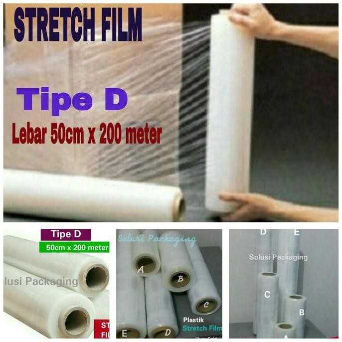 

BRG BARU Plastik Stretch Film D 50cmx150meter/Strech Film/Shrink/Segel/Wrap