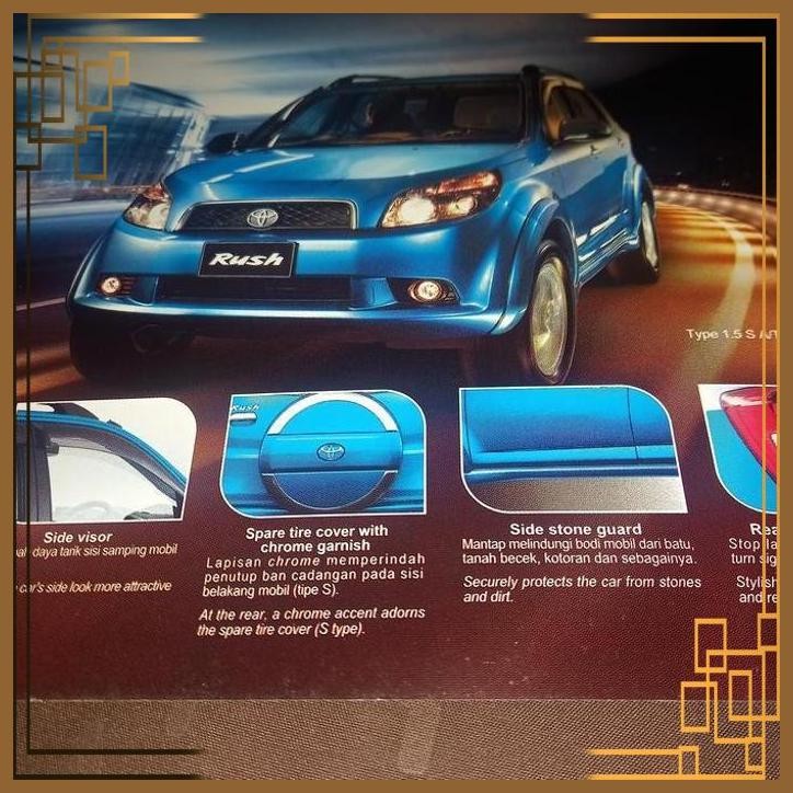 [RBM] BROSUR TOYOTA RUSH BIRU