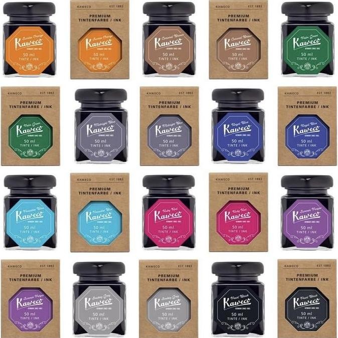 

TERMURAH - KAWECO Fountain Pen Ink Bottle 50ml / Tinta Fountain Pen