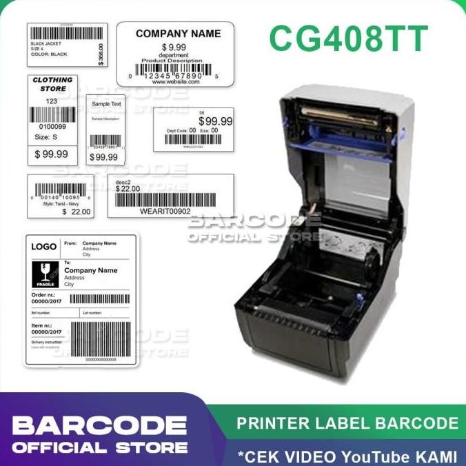Printer Bar Sato Cg 408 Tt / Cg 408 / Cg408Tt Setara Zebra Gk420T New Stok