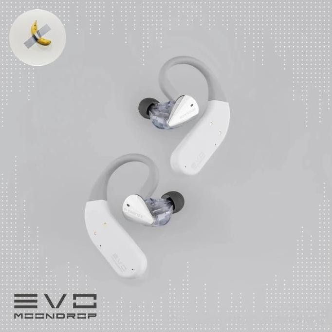 BEBAS ONGKIR - Moondrop Evo Dual ES9318 Bluetooth Hifi Ear Hook