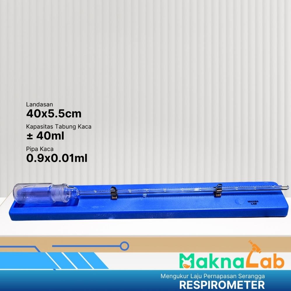 Promo 6.6 Respirometer Alat Ukur Pernapasan Serangga / Respiro Meter Mengukur Laju Respirasi