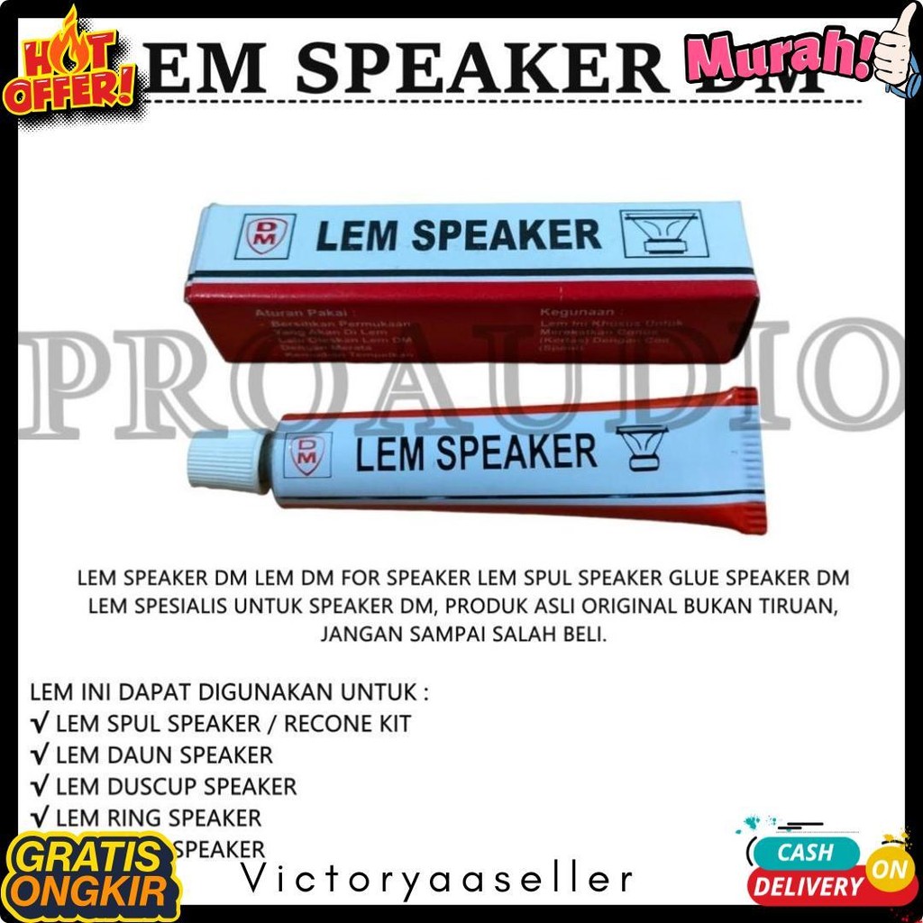 

Lem Speaker Dm Glue For Speaker Dm Lem Khusus Speaker Terlaris! Produk Ini Banyak Dicari