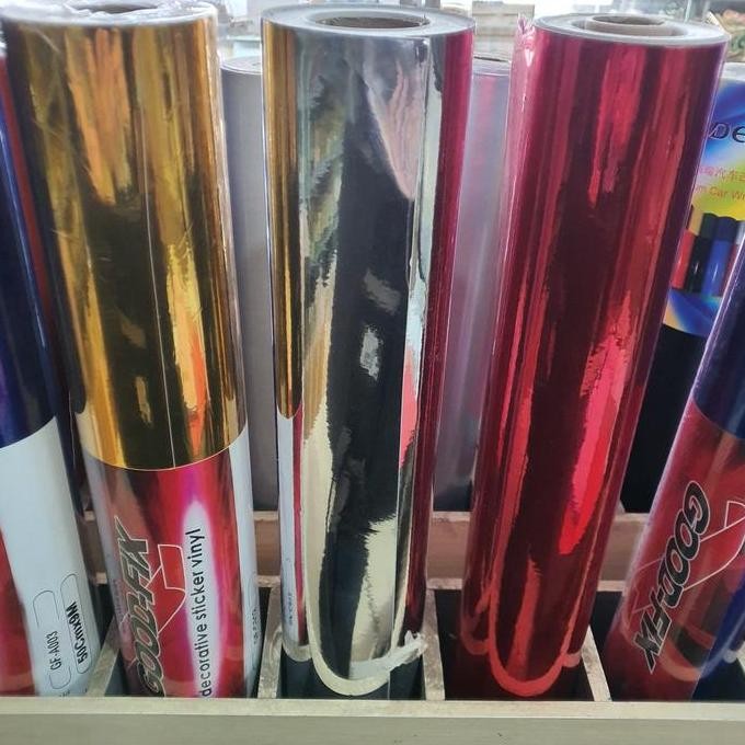 

HOT SALE Sticker Metalic Chrome GoodFix 50cm ( Meteran )