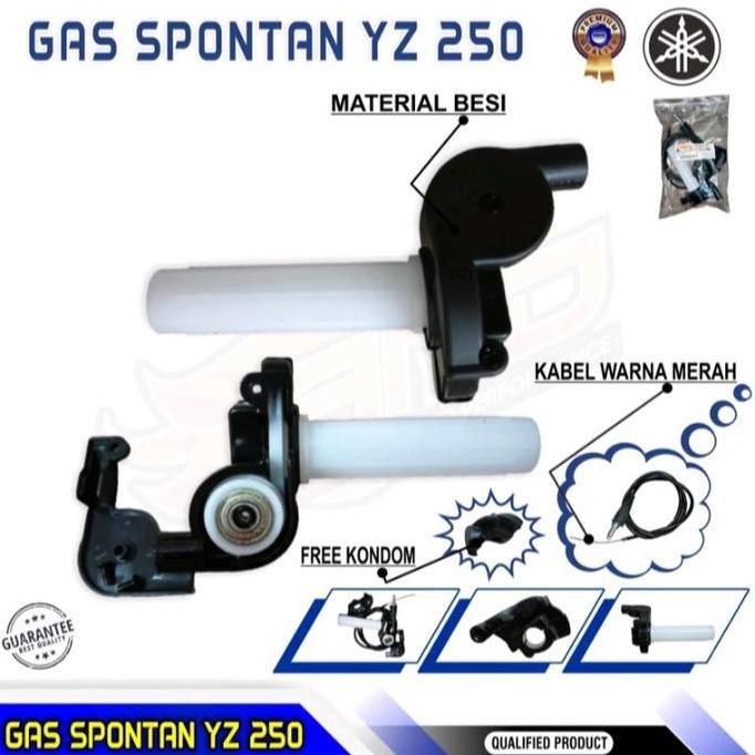 Gas Spontan Yz 250 Original Import Thailand
