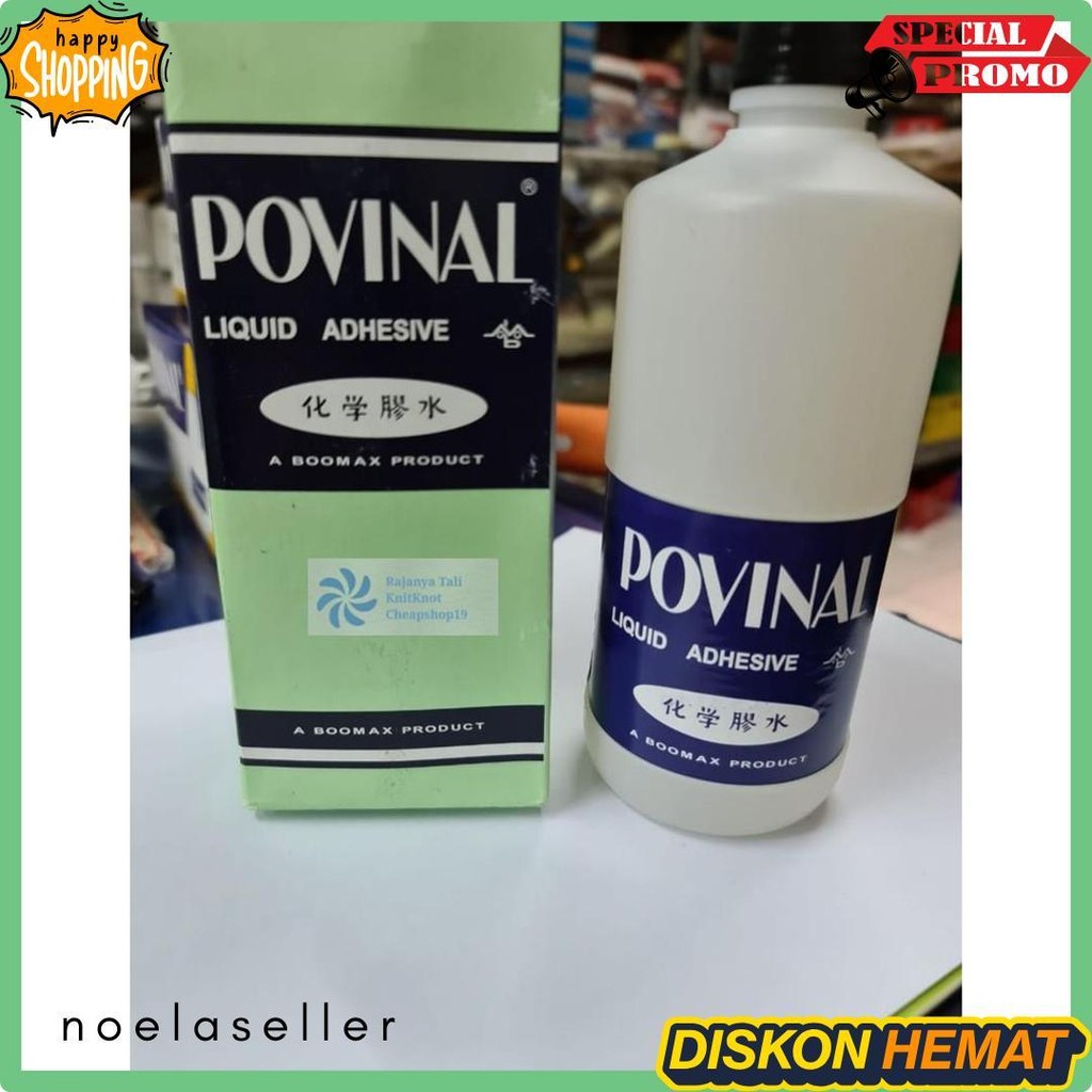 

Lem Povinal 113 500 Ml Lem Cair Lem Kertas Bahan Untuk Slime Diskon