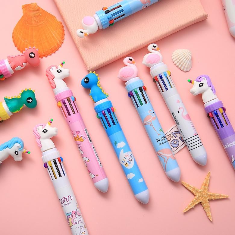 

Promo Pena Bolpoin Buku Pegangan 10 Warna Segar Kecil Yang Lucu Alat Tulis Siswa Kartun