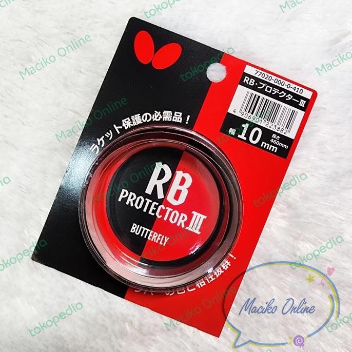 

HOT SALE Butterfly RB Protector III 10mm ~ Side Tape Butterfly Protector