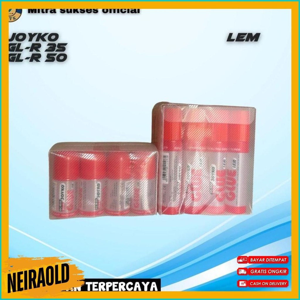 

[1 Pack] Lem Cair / Liquid Glue Joyko 30 & 50 Ml Diskon