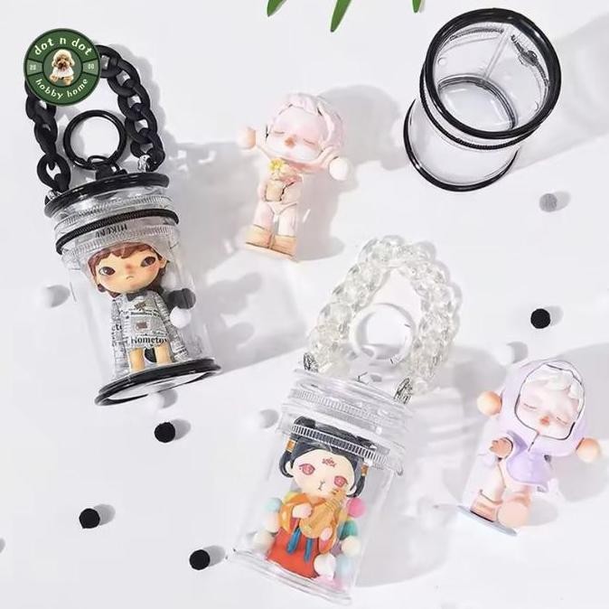 

TERBARU - Protector pop mart figure gantungan tas pelindung mainan case popmart