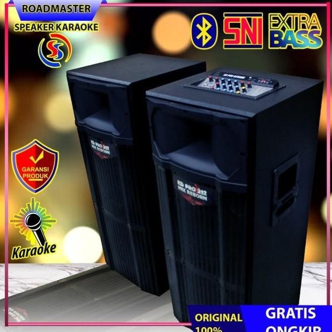SPEAKER BLUETOOTH ROADMASTER KD PRO 212/215 REBORN MIX USB GARANSI RESMI