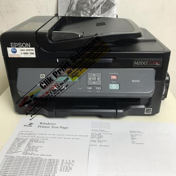 Printer Epson M200 Bekas New Stok