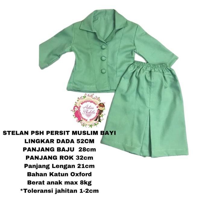 Tersedia BAJU PSK ANAK PERSIT BAYI NEWBORN