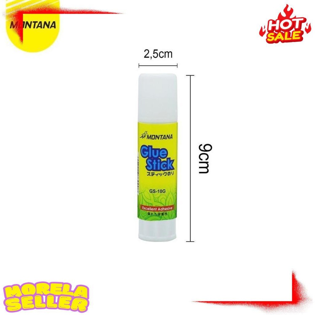 

[Box/24 Pcs] Lem Glue Stick Montana 10Gr Gs-10 Flash Sale! Diskon Hingga 70%