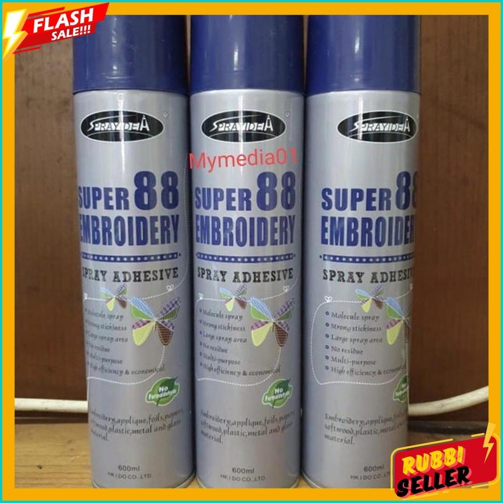 

Lem Semprot Super 88/Spray Adhesive Sprayidea (Khusus Jabodetabek, Pulau Jawa) Diskon