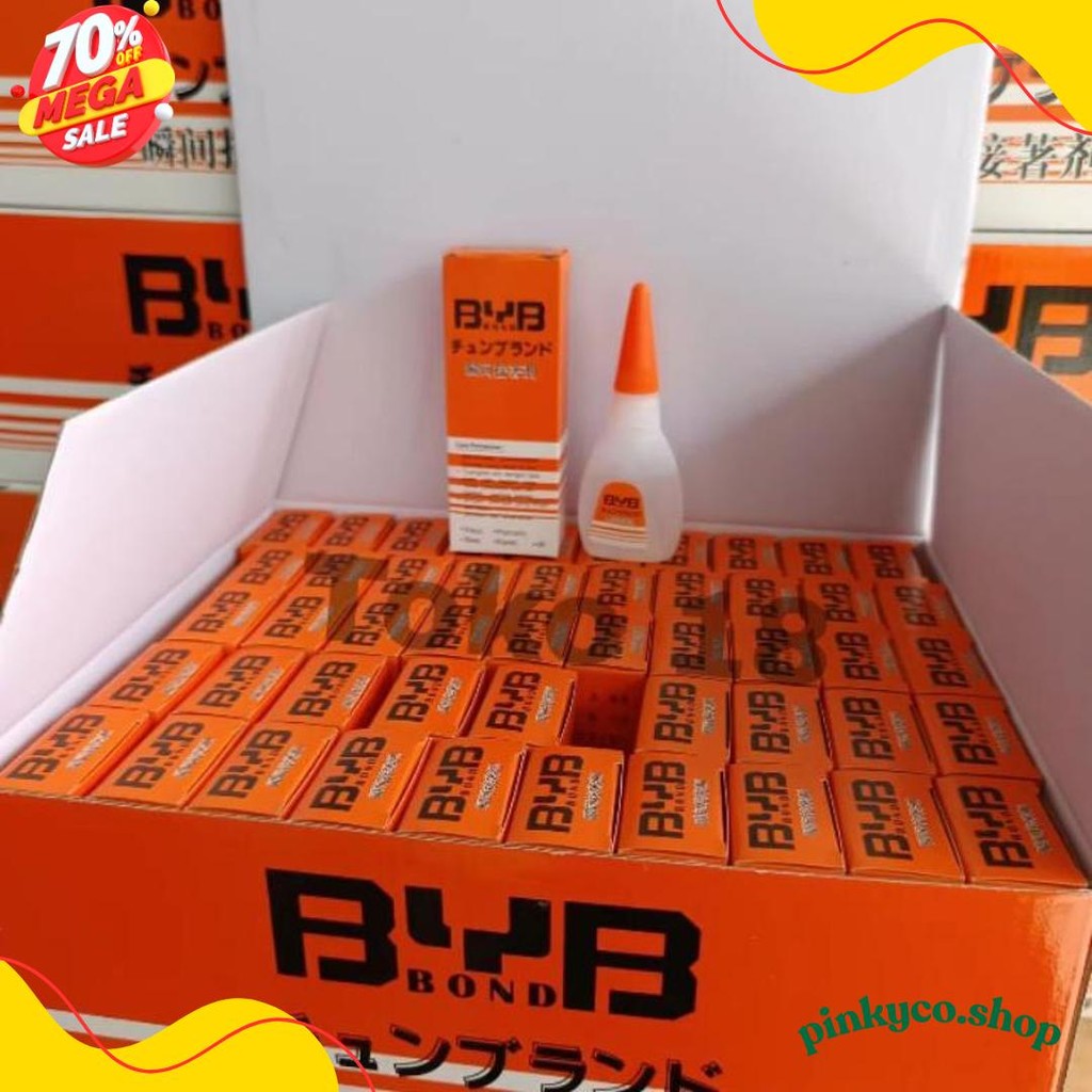 

6 & 12 Pcs Lem Korea Byb Bond Terlaris! Produk Ini Banyak Dicari