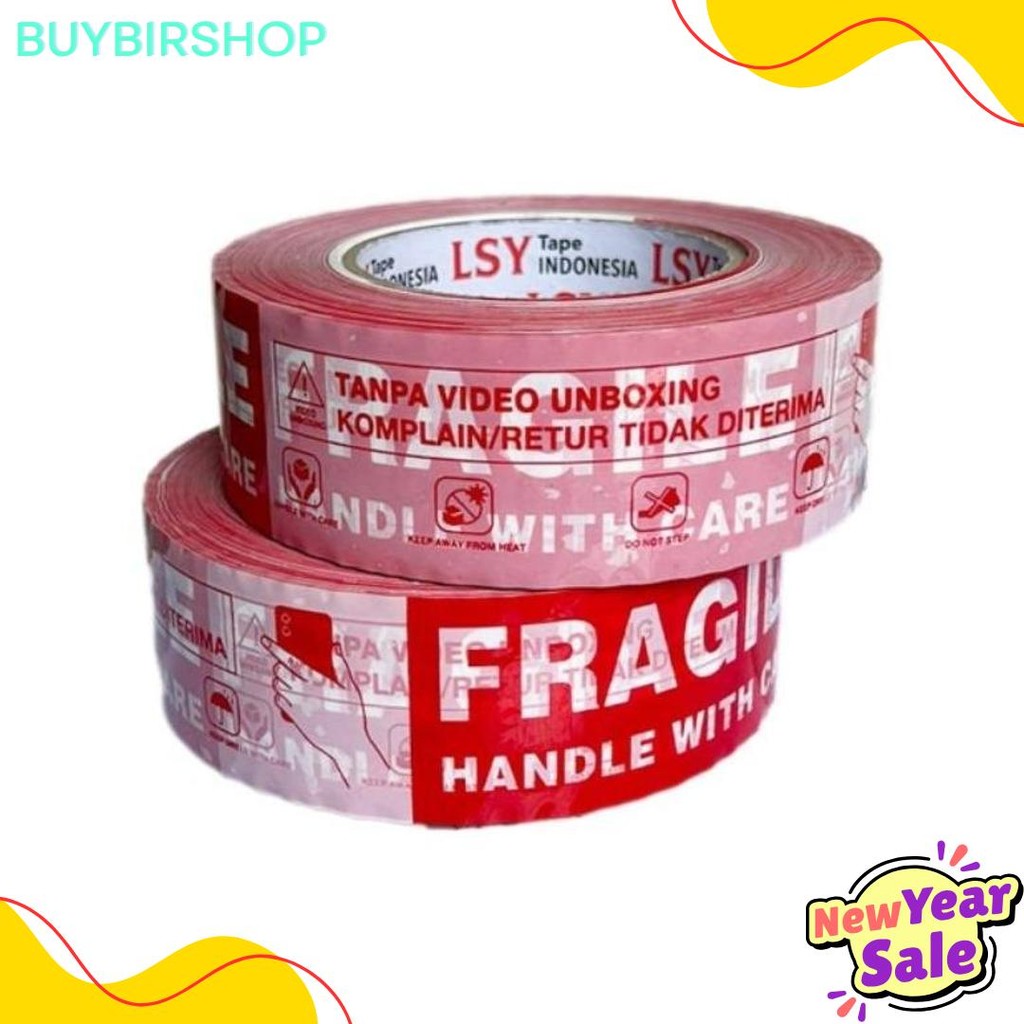 

Lakban Fragile Unboxing Mix Lsy Tape 45Mm X 300Yard ( Cmh ) Terlengkap Dan Termurah