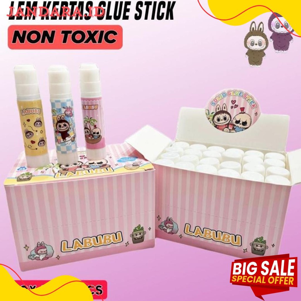 

[1 Box] Lem Kertas Glue Stick Isi 24 Pcs/Lem Kertas Anak/Lem Kertas Murah/Lem Kertas Glue Flash Sale! Diskon Hingga 70%