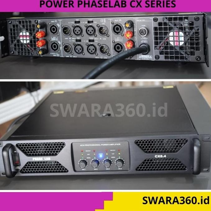 TERMURAH - POWER AMPLIFIER PHASELAB CX8.4 CX10.4 CX14.4 4channel