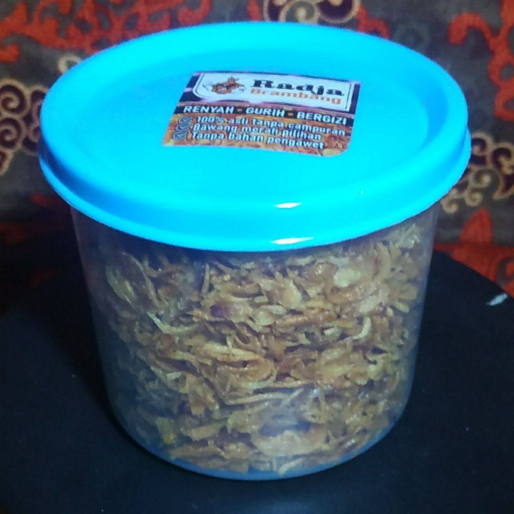 

Bawang Merah Goreng Premium adalah produk yang terbuat dari 100% Bawang Merah tanpa campuran