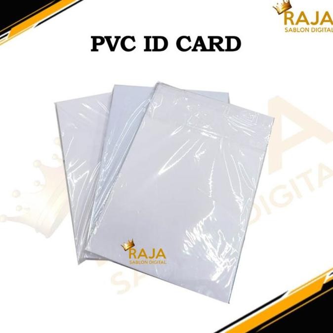 

READY Bahan ID Card / PVC / Kertas ID Card Putih NEW