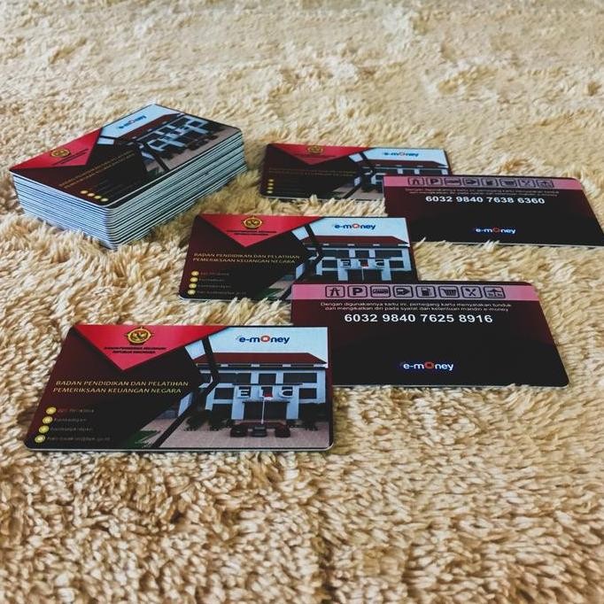 

READY ID card Emoney cetak 2sisi NEW