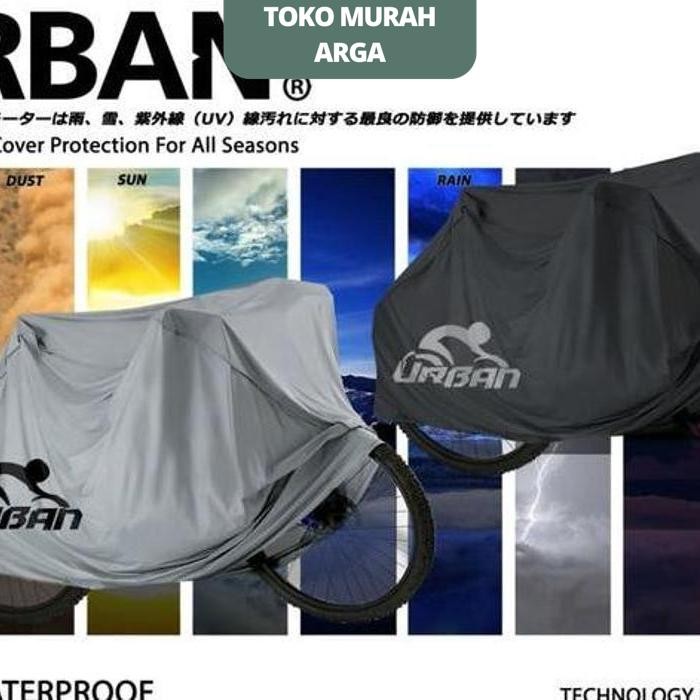 SARUNG SEPEDA BICYCLE URBAN SEPEDA LISTRIK GUNUNG LIPAT   SARUNG SEPEDA COVER SUPER BICYCLE URBAN SE
