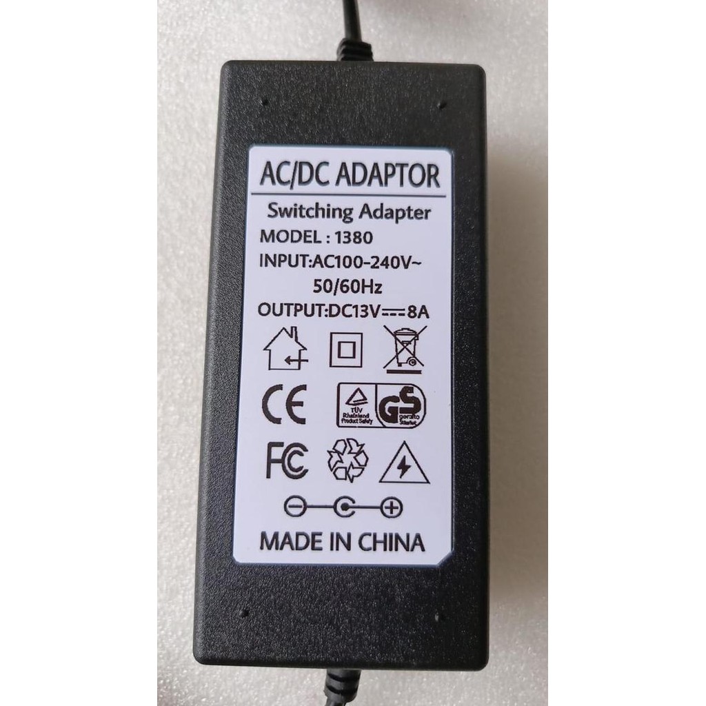 Promo Ac/Dc Adaptor 13V 8A