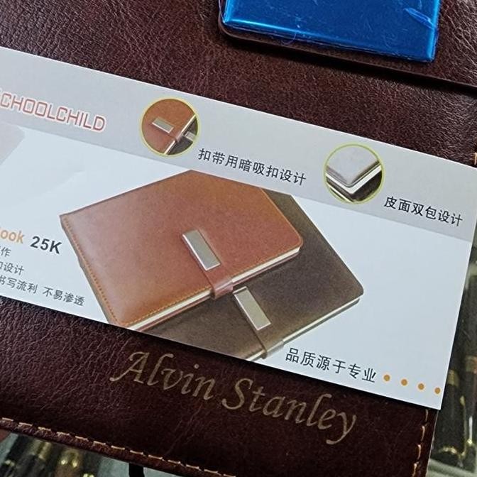 

READY Business Note book 25K Agenda Polos bisa di Laser Nama atau Logo NEW