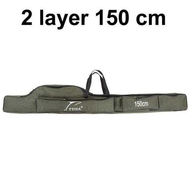 Tersedia FDDL Tas Pancing Joran Portable Fishing Bag - 1680D-150 cm