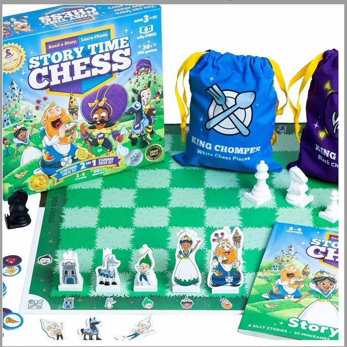 Story Time Chess Board Game / Catur Story Time