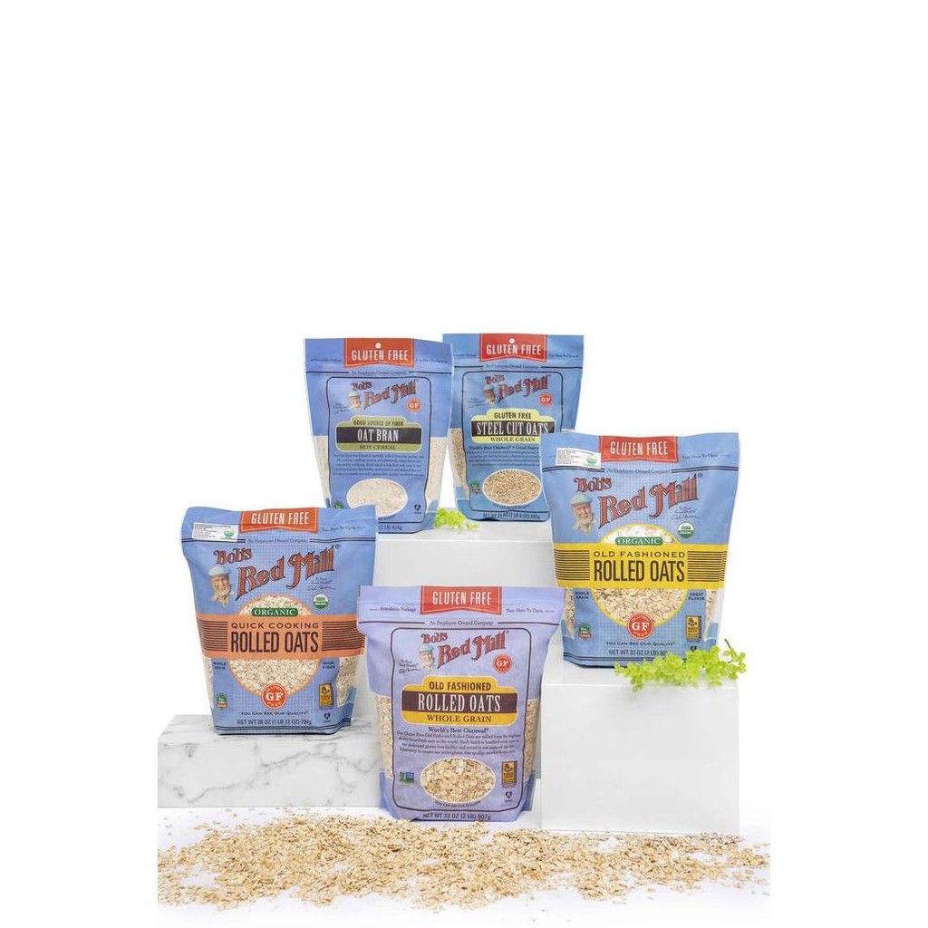 

Bob'S Red Mill Gluten Free Organic Old Fashioned Rolled Oat 907 Gr Promo