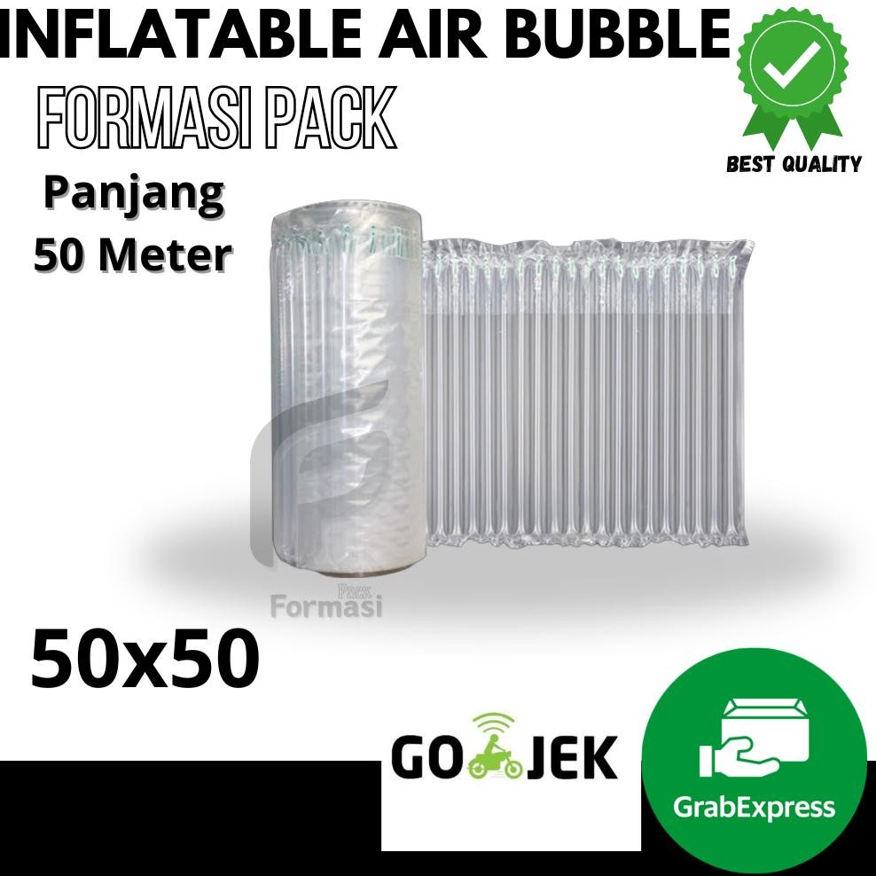 

Produk Baru!! Bubble Wrap Angin INFLATABLE 50cm x 50m Cushion Wrap Poly Air Bubble Tebal