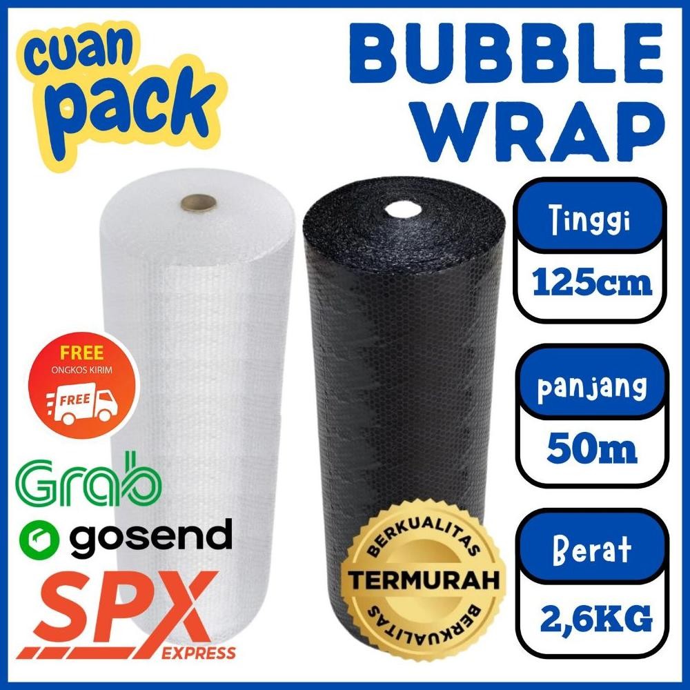 

Produk Baru!! Bubble Wrap Murah Berkualitas 2.6kg Roll Tebal Packing Aman Ekonomis