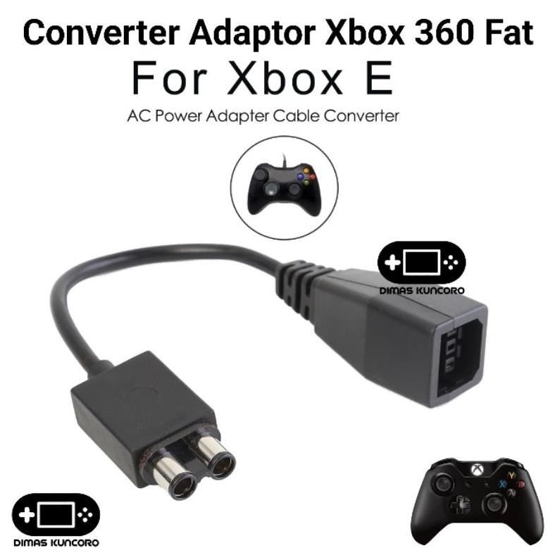 Converter Adaptor Xbox 360 FAT adapter convertor one e s slim sambungan