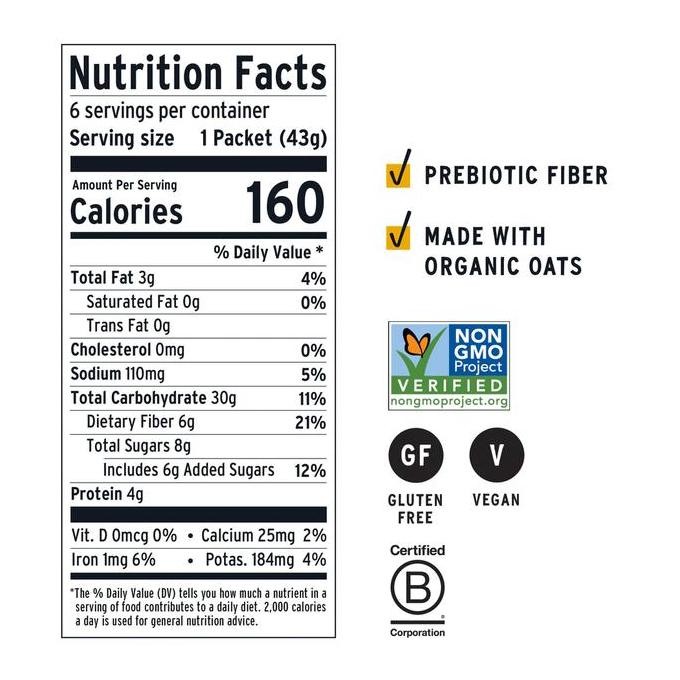 

Purely Elizabeth Oatmeal Superfood Multipack / Organic Oat Granola Terbaru