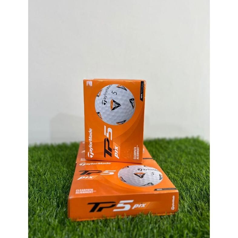 Bola golf taylormade tp5 pix box isi 12 - Ball golf Taylormade golf TP5 new