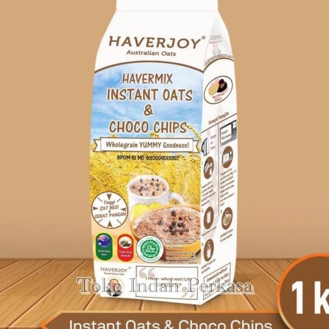 

Haverjoy Havermix Chocochips Instan Oat 1Kg Best Seller