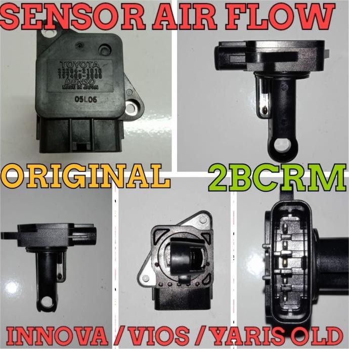 (Allthebest) Sensor airflow maf ORIGINAL ASLI INNOVA YARIS VIOS OLD 22204-21010