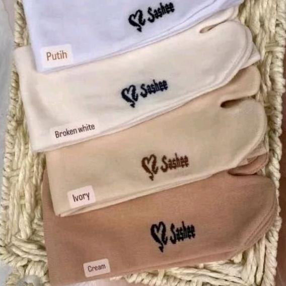 [1 Pasang] ORIGINAL KAOS KAKI SASHEE JEMPOL POLOS Kaos Kaki Wanita Hijab Muslimah Murah Termurah Mur